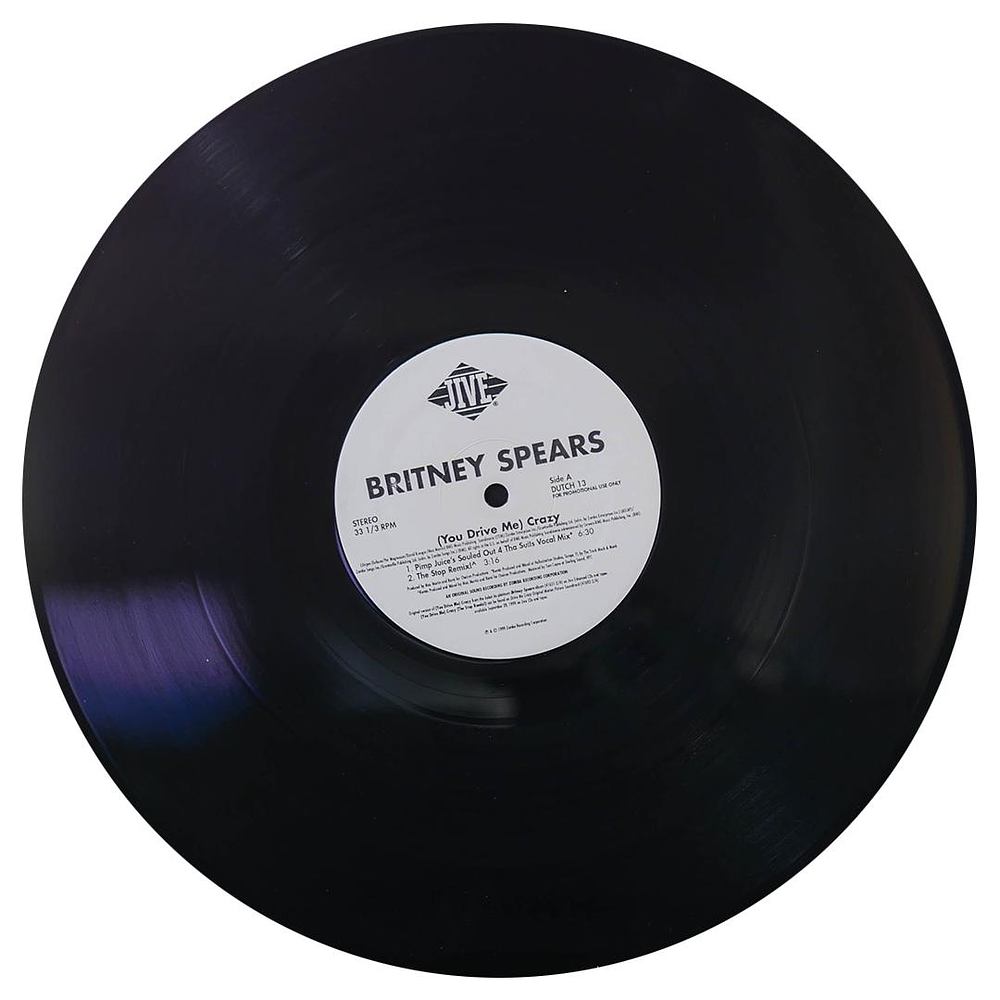 BRITNEY SPEARS - (YOU DRIVE ME) CRAZY | 12'' MAXI SINGLE USADO