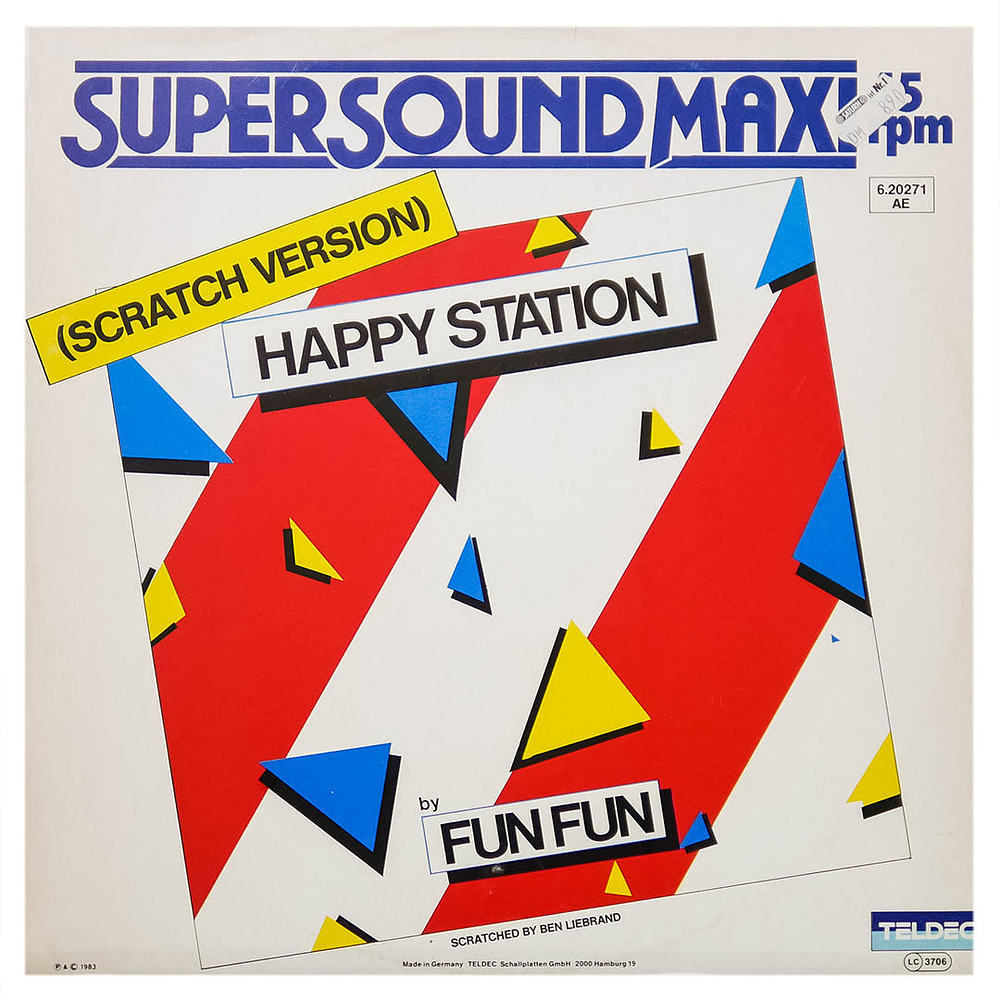 FUN FUN - HAPPY STATION (SCRATCH VERSION) | 12'' MAXI SINGLE USADO