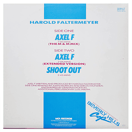 HAROLD FALTERMEYER - AXEL F (THE M & M MIX) |12'' MAXI SINGLE - VINILO USADO