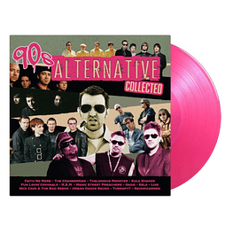 90'S ALTERNATIVE - COLLECTED (2LP)(MAGENTA VINYL) | VINILO