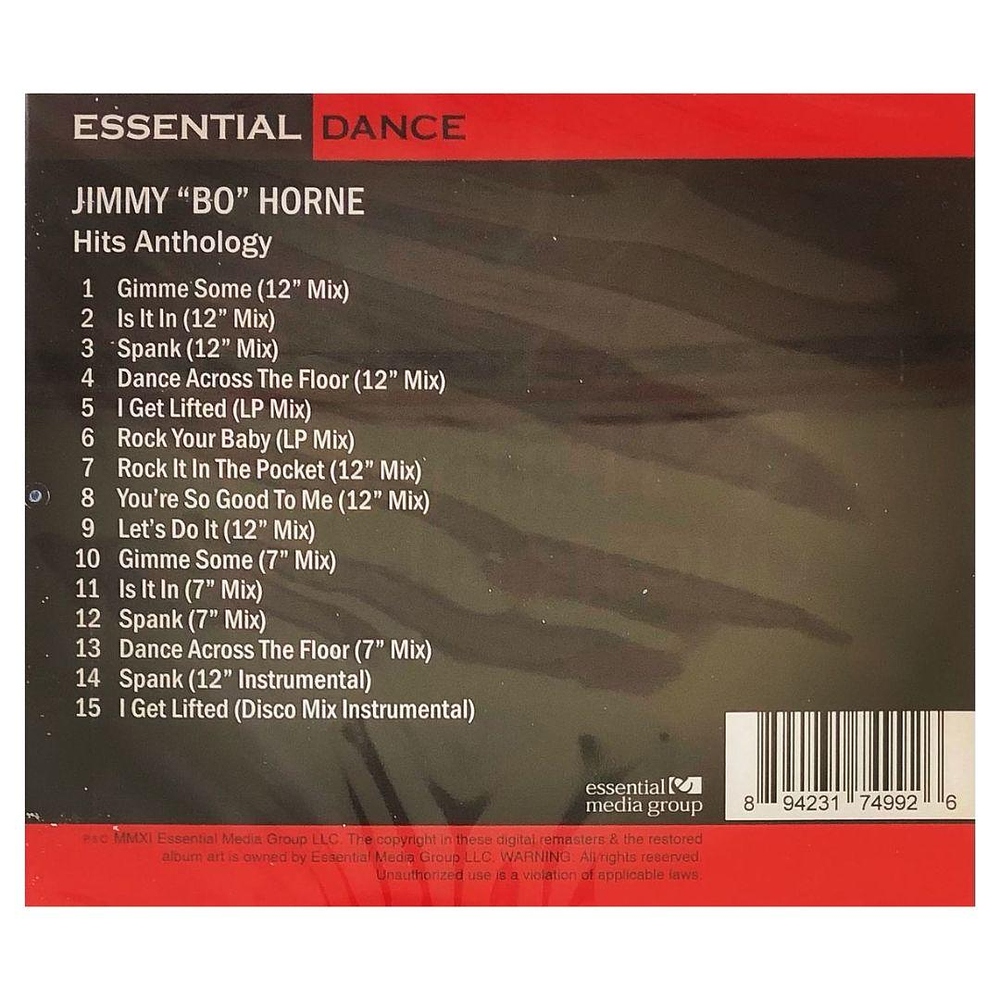 JIMMY ''BO'' HORNE - HITS ANTHOLOGY | CD