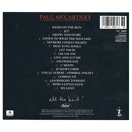 PAUL MCCARNEY - ALL THE BEST | CD USADO