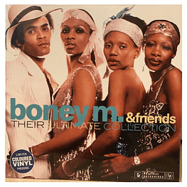 BONEY M & FRIENDS - THEIR ULTIMATE COLLECTION (BLUE VINYL) | VINILO