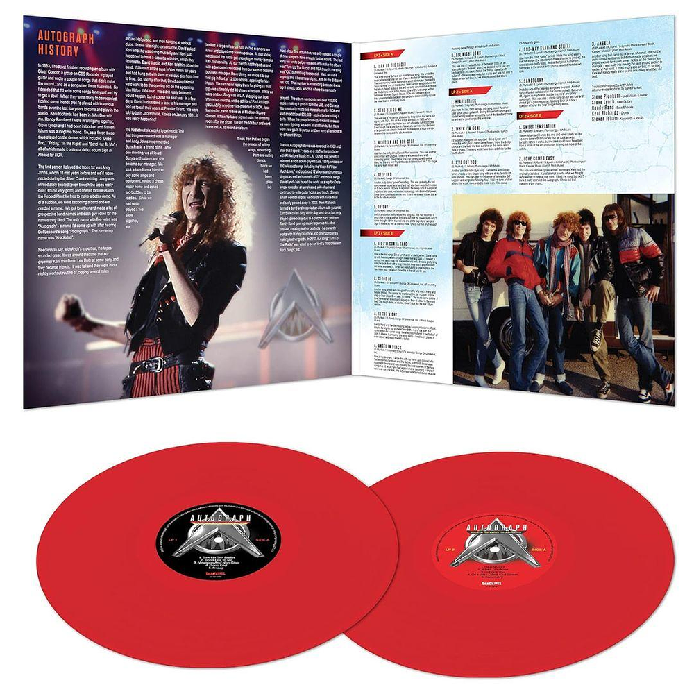 AUTOGRAPH - THE ANTHOLOGY (RED VINYL) (2LP)| VINILO