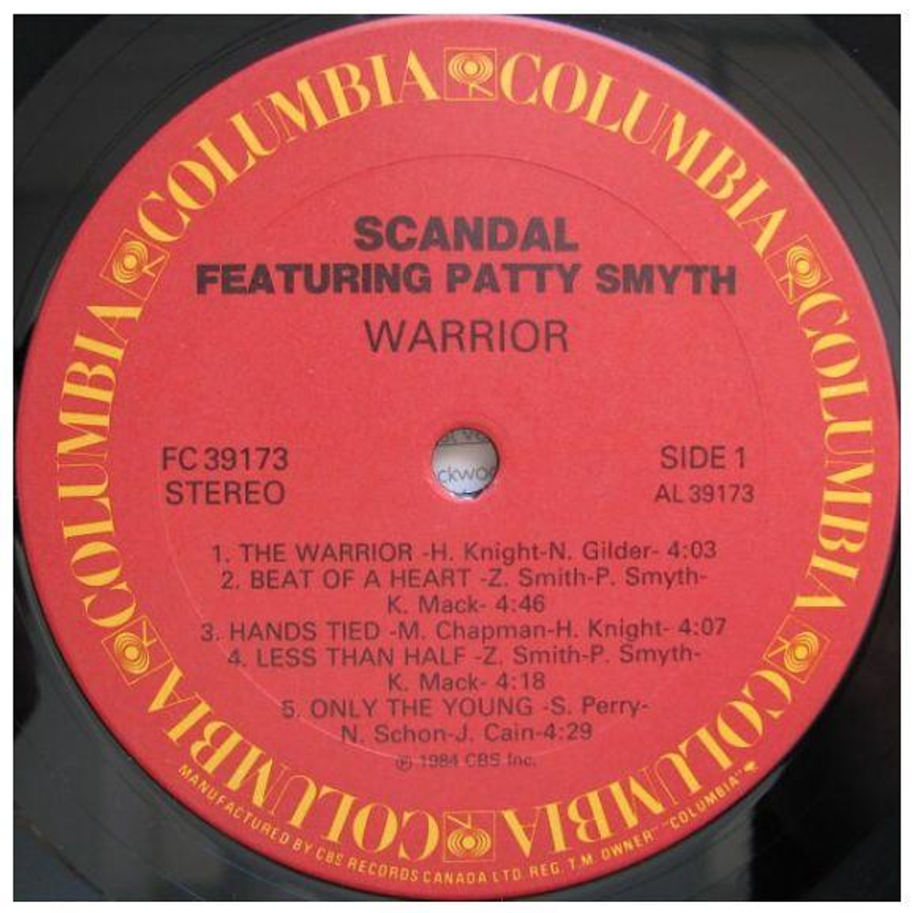 SCANDAL  - THE WARRIOR | VINILO USADO