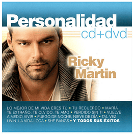 RICKY MARTIN - PERSONALIDAD (CD+DVD) | CD