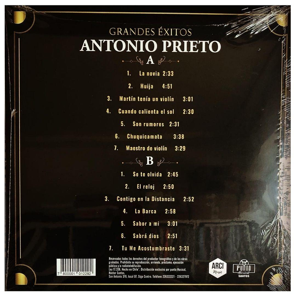 ANTONIO PRIETO - GRANDES EXITOS | VINILO