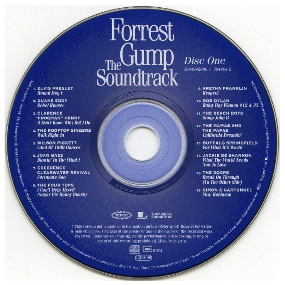 FORREST GUMP - O.S.T. (2CD) | CD