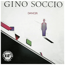 GINO SOCCIO  -  DANCER | 12'' MAXI SINGLE  -  VINILO USADO 