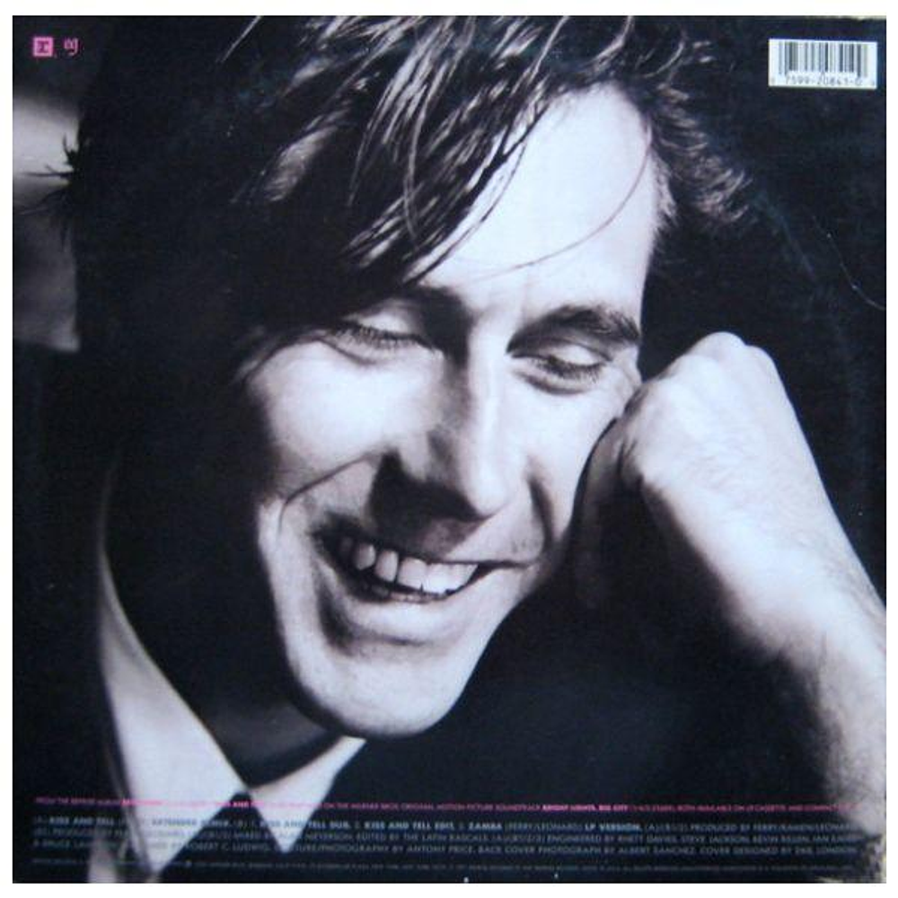 BRYAN FERRY - KISS AND TELL | 12'' MAXI SINGLE USADO