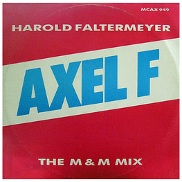 HAROLD FALTERMEYER - AXEL F (THE M&M MIX) | 12'' MAXI SINGLE - VINILO USADO
