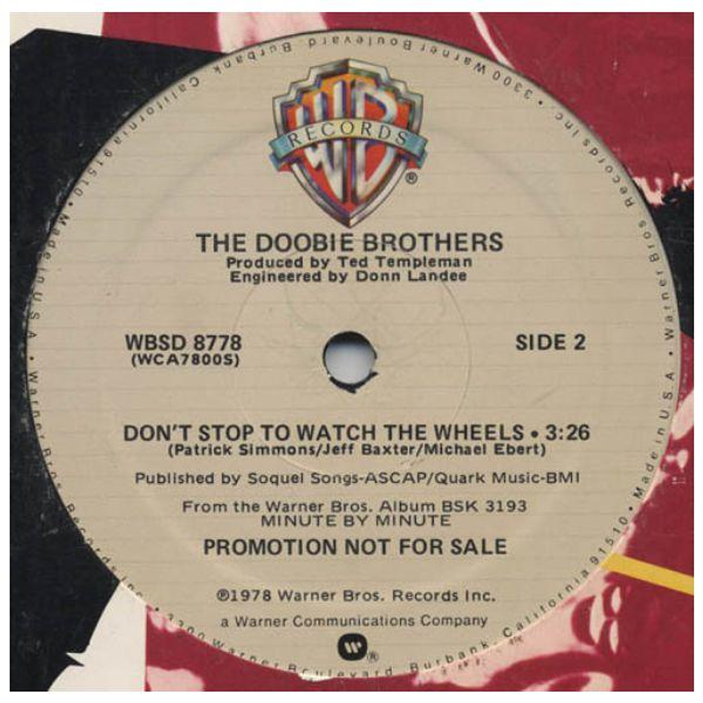 DOOBIE BROTHERS  -  WHAT A FOOL BELIEVES | 12'' MAXI SINGLE USADO