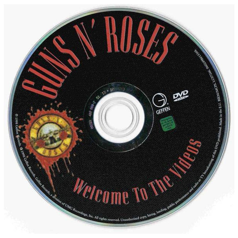 GUNS N' ROSES - WELCOME TO THE VIDEOS | DVD