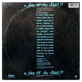 REAL LIFE - SEND ME AN ANGEL | 12'' MAXI SINGLE USADO