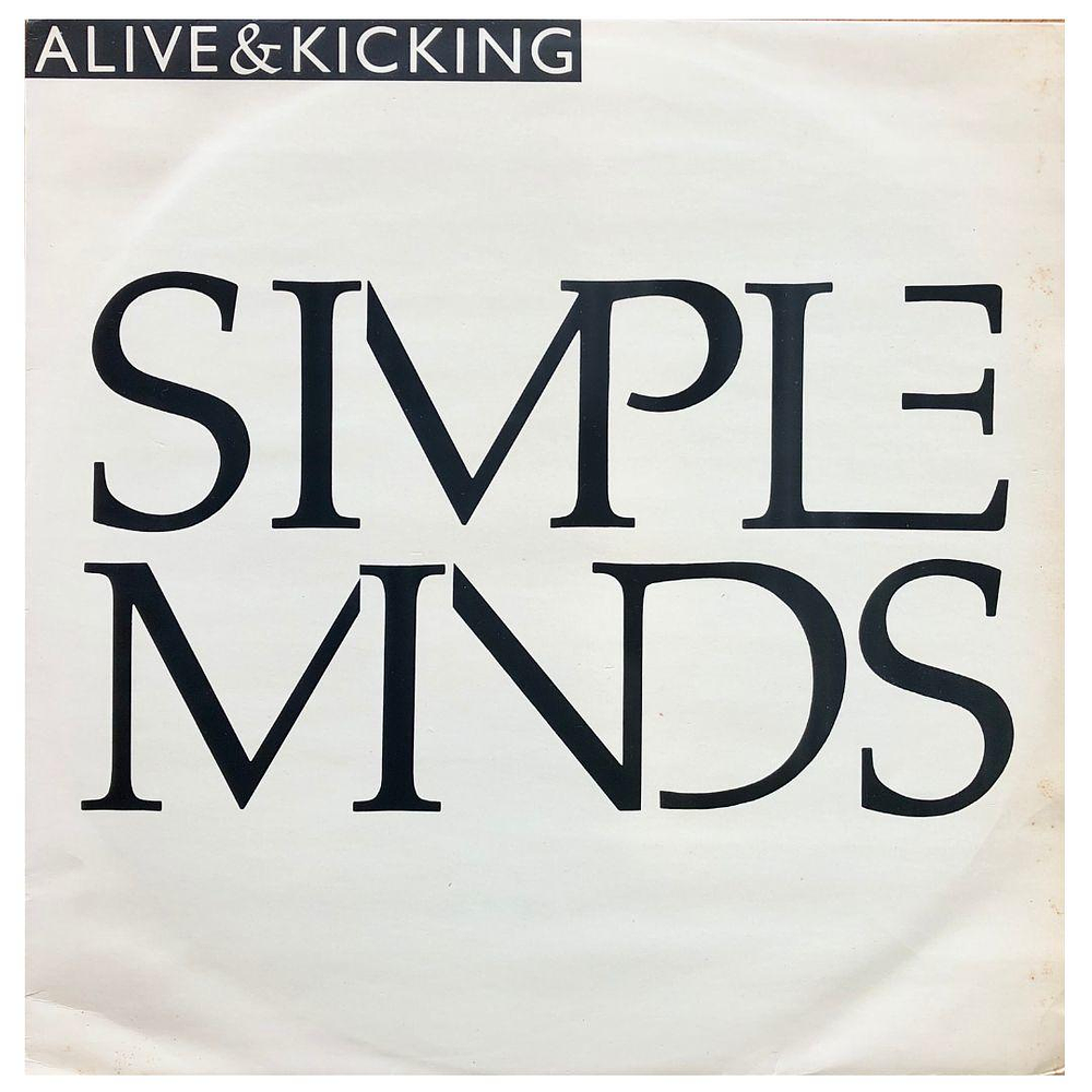 SIMPLE MINDS - ALIVE & KICKING | 12'' MAXI SINGLE USADO