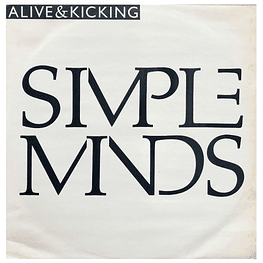 SIMPLE MINDS - ALIVE & KICKING | 12'' MAXI SINGLE VINILO USADO