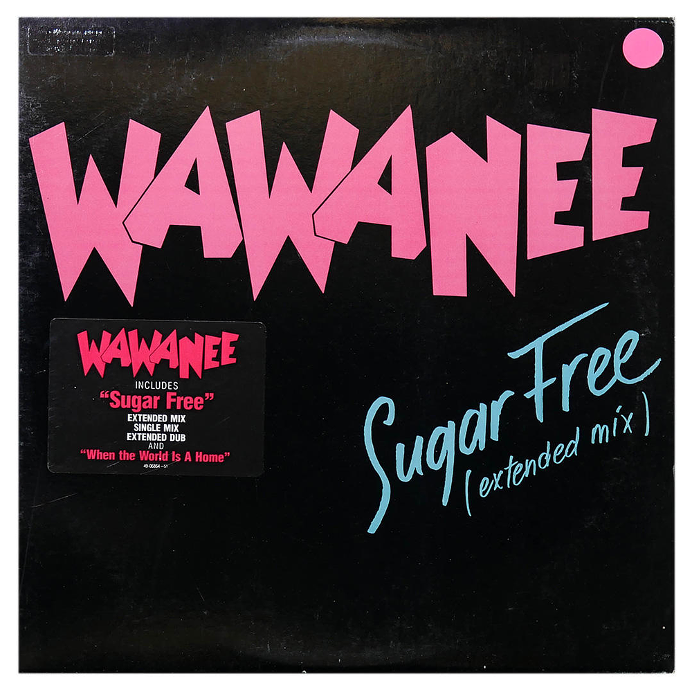 WAWANEE - SUGAR FREE (EXTENDED MIX) | 12'' MAXI SINGLE USADO