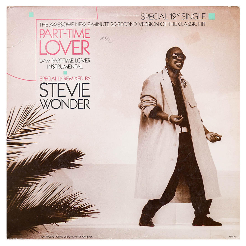 STEVIE WONDER - PART-TIME LOVER | 12'' MAXI SINGLE USADO