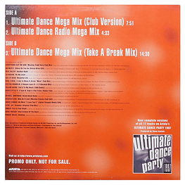 ULTIMATE DANCE PARTY 1997 - MEGA MIX | 12'' MAXI SINGLE VINILO USADO 