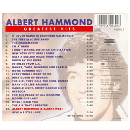 ALBERT HAMMOND - GREATEST HITS | CD