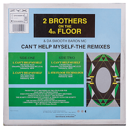 2 BROTHERS ON THE 4TH FLOOR - CAN´T HELP MYSELF | 12'' MAXI SINGLE VINILO USADO