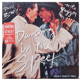 DAVID BOWIE FT. MICK JAGGER - DANCING IN THE STREETS | 12'' MAXI SINGLE VINILO USADO