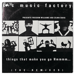 C+C MUSIC FACTORY  - THINGS THAT MAKE YOU GO HMMMM… | 12'' MAXI SINGLE VINILO USADO
