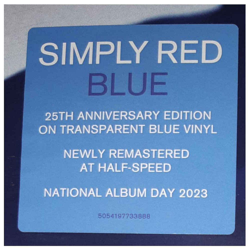 SIMPLY RED - BLUE (BLUE VINYL) | VINILO