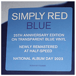 SIMPLY RED - BLUE (BLUE VINYL) | VINILO