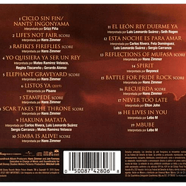 EL REY LEON - O.S.T. | CD