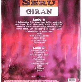 SERU GIRAN - SERU GIRAN EN VIVO 2 |  VINILO 