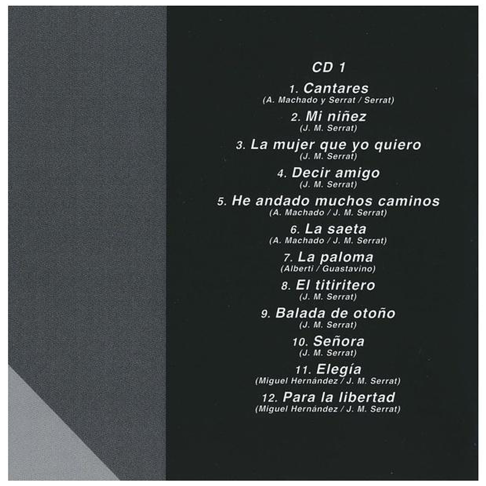JOAN MANUEL SERRAT - 24 PAGINAS INOLVIDABLES (2CD) | CD