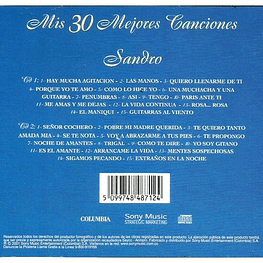 SANDRO - MIS 30 MEJORES CANCIONES (2CD) | CD