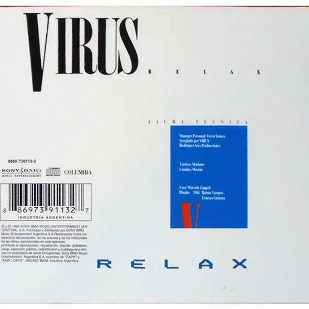 VIRUS - RELAX (DIGIPACK) | CD
