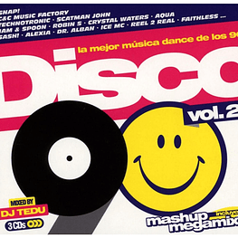 DISCO 90: LA MEJOR MUSICA DANCE DE LOS 90 - VARIOS VOL.2 (3CD) | CD