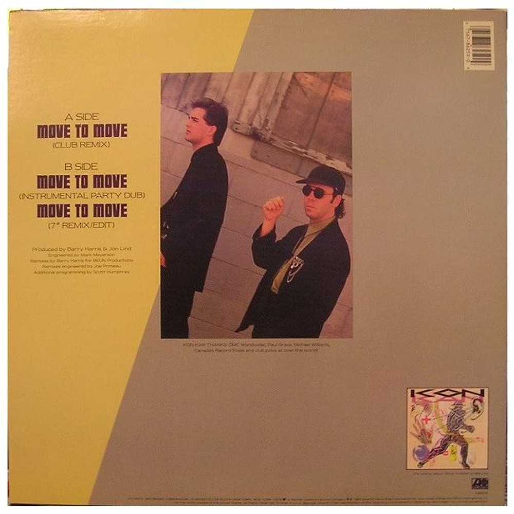 Kon Kan - Move To Move | 12'' MAXI SINGLE USADO