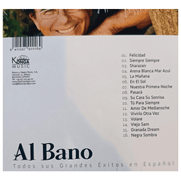 AL BANO - TODOS SUS GRANDES EXITOS EN ESPAÑOL | CD
