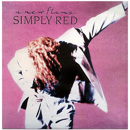 SIMPLY RED - A NEW FLAME | VINILO USADO