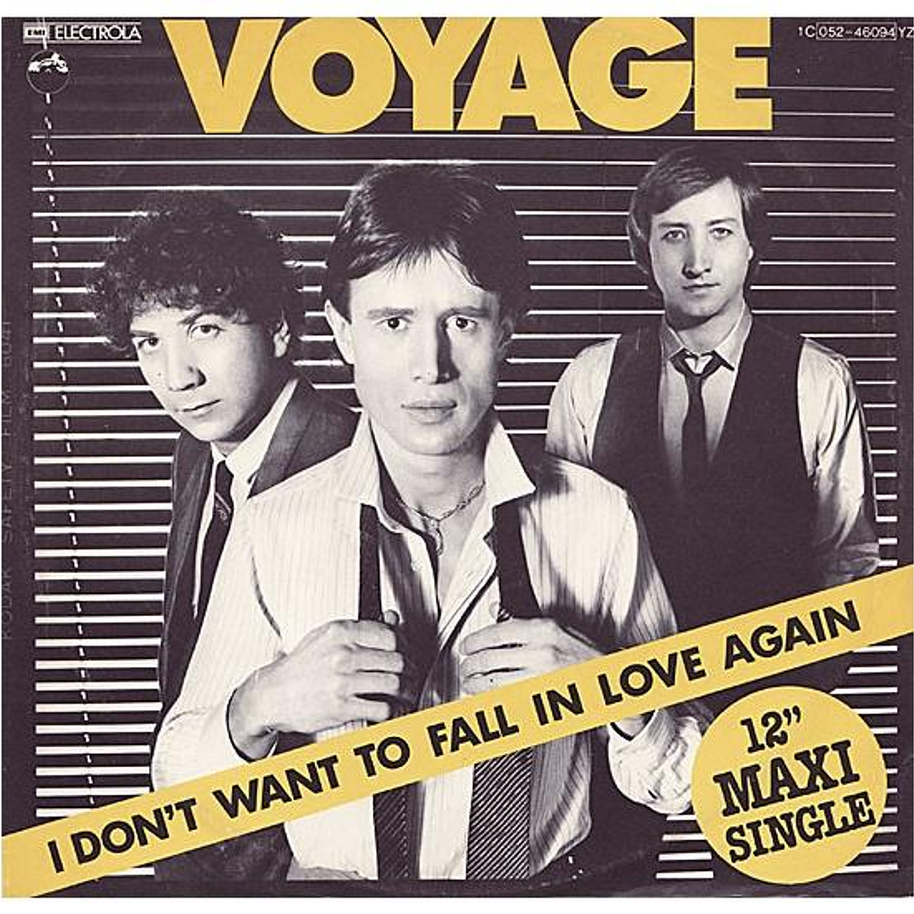 VOYAGE - I DON'T WANT TO FALL IN LOVE AGAIN | 12'' MAXI SINGLE USADO