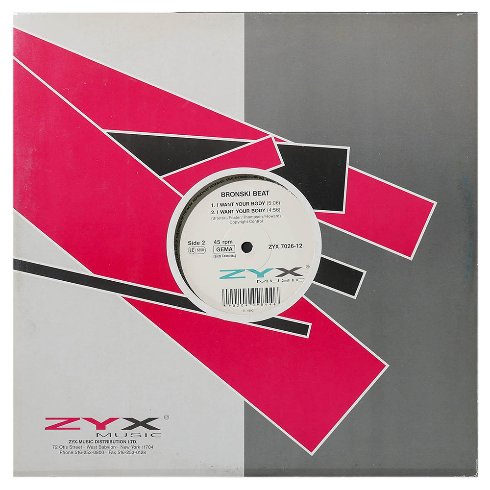 BRONSKY BEAT - WHY ? | 12'' MAXI SINGLE USADO