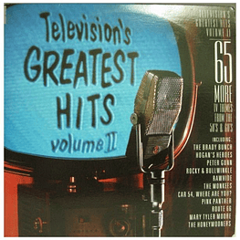 TEVEVISION'S GREATEST HITS - 65 TV THEMES VOL.2 (2LP) | VINILO USADO