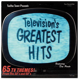 TEVEVISION'S GREATEST HITS - 65 TV THEMES VOL.1 (2LP) | VINILO USADO