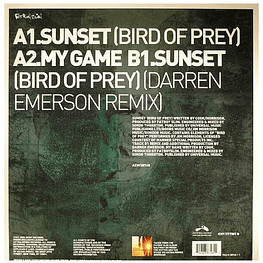 FAT BOYS SLIM - SUNSET (BIRD OF PREY) | 12'' MAXI SINGLE USADO