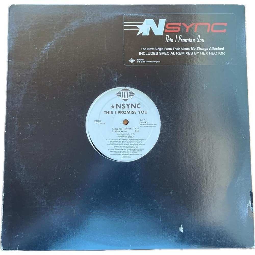 NSYNCH - THIS I PROMISE YOU | 12'' MAXI SINGLE USADO