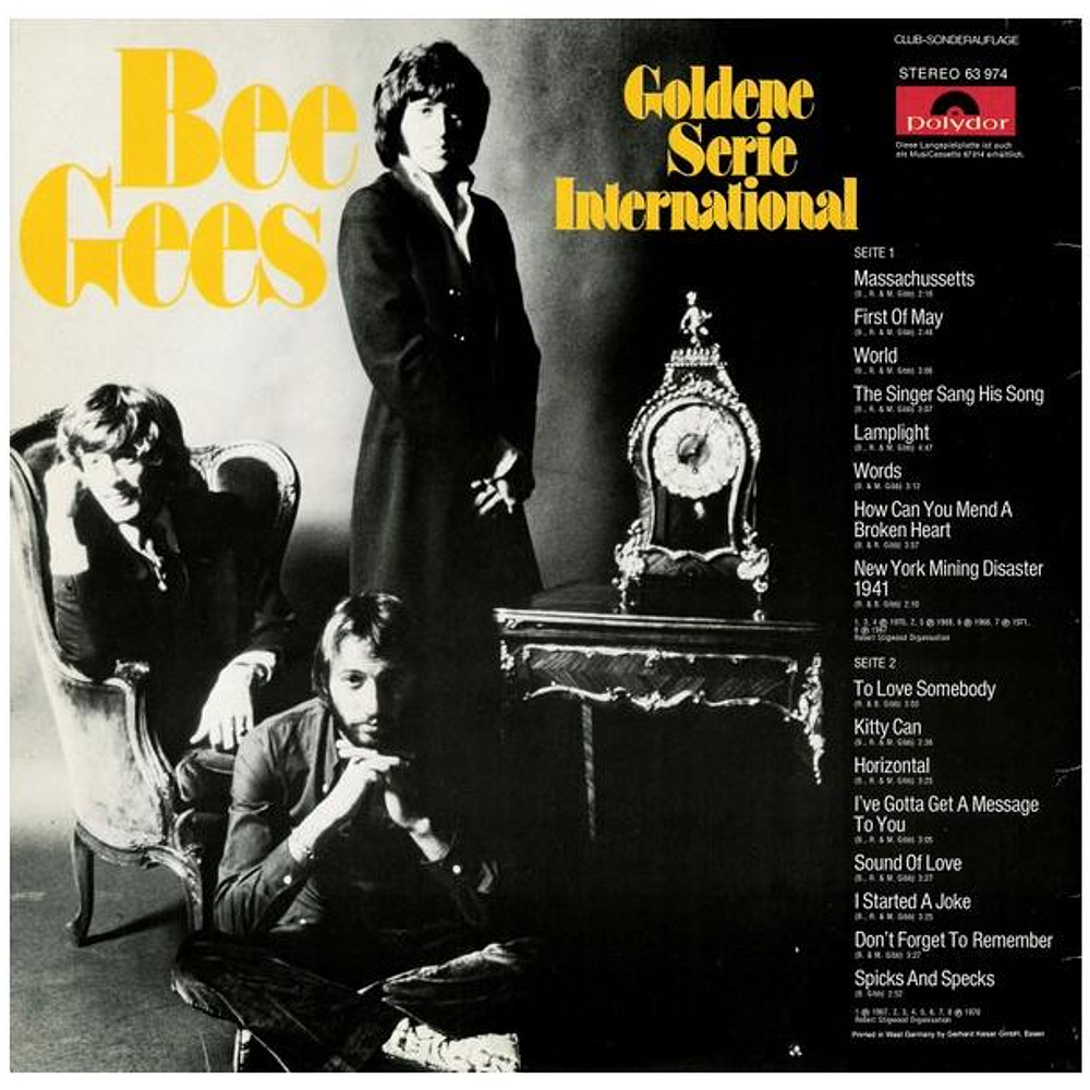 BEE GEES  - GOLDENE SERIE: INTERNATIONAL | VINILO USADO