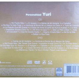YURI - PERSONALIDAD (CD+DVD) | CD