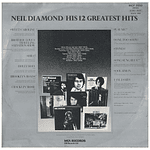 NEIL DIAMOND - HIS 12 GREATEST HITS | VINILO USADO