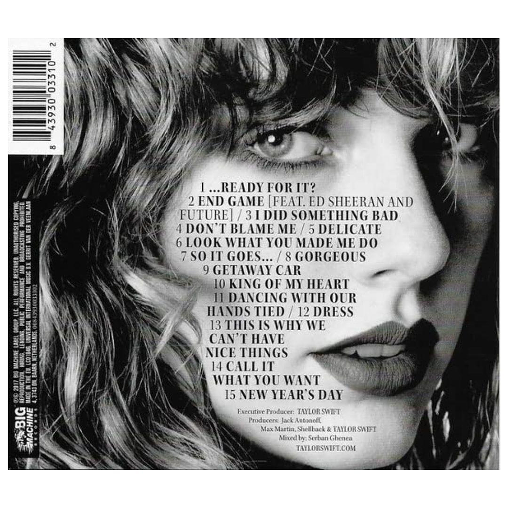 TAYLOR SWIFT - REPUTATION | CD