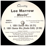 LEE MARROW - MOVIN' | 12'' MAXI SINGLE USADO