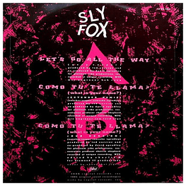 SLY FOX - LET'S GO ALL THE WAY | 12'' MAXI SINGLE VINILO USADO